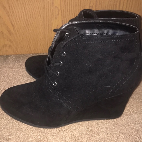 black wedges - Picture 6 of 6